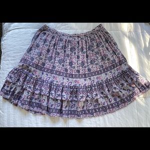 SPELL KOMBI MINI SKIRT IN LAVENDER (RARE)